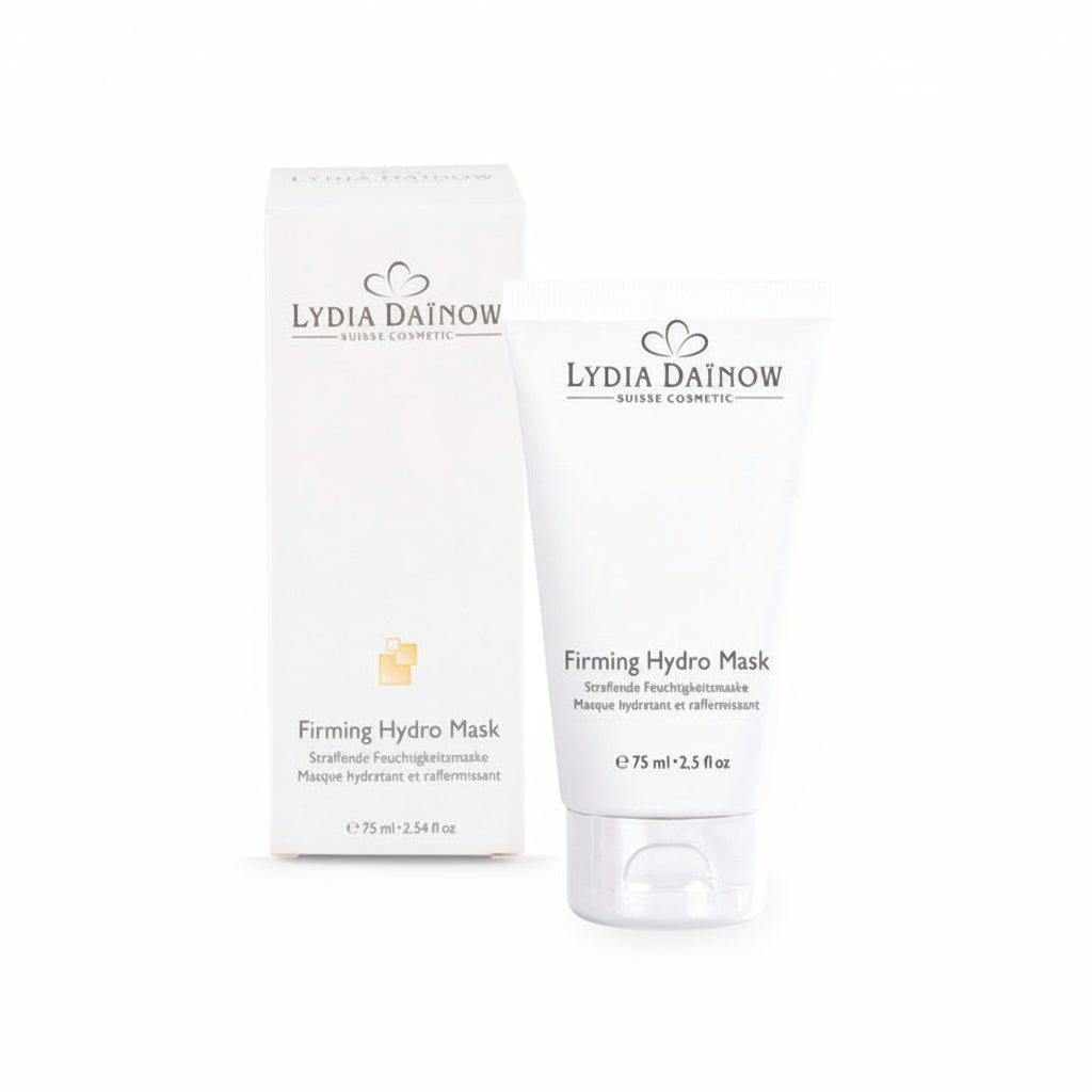 Firming Hydro Mask Lydia Dainow 75ml – Masque crème raffermissant aux cellules souches de goji PCT, caviar de citron vert et beurre de cupuaçu pour peaux matures et fatiguées – cosmétiques suisses Lydia Dainow
