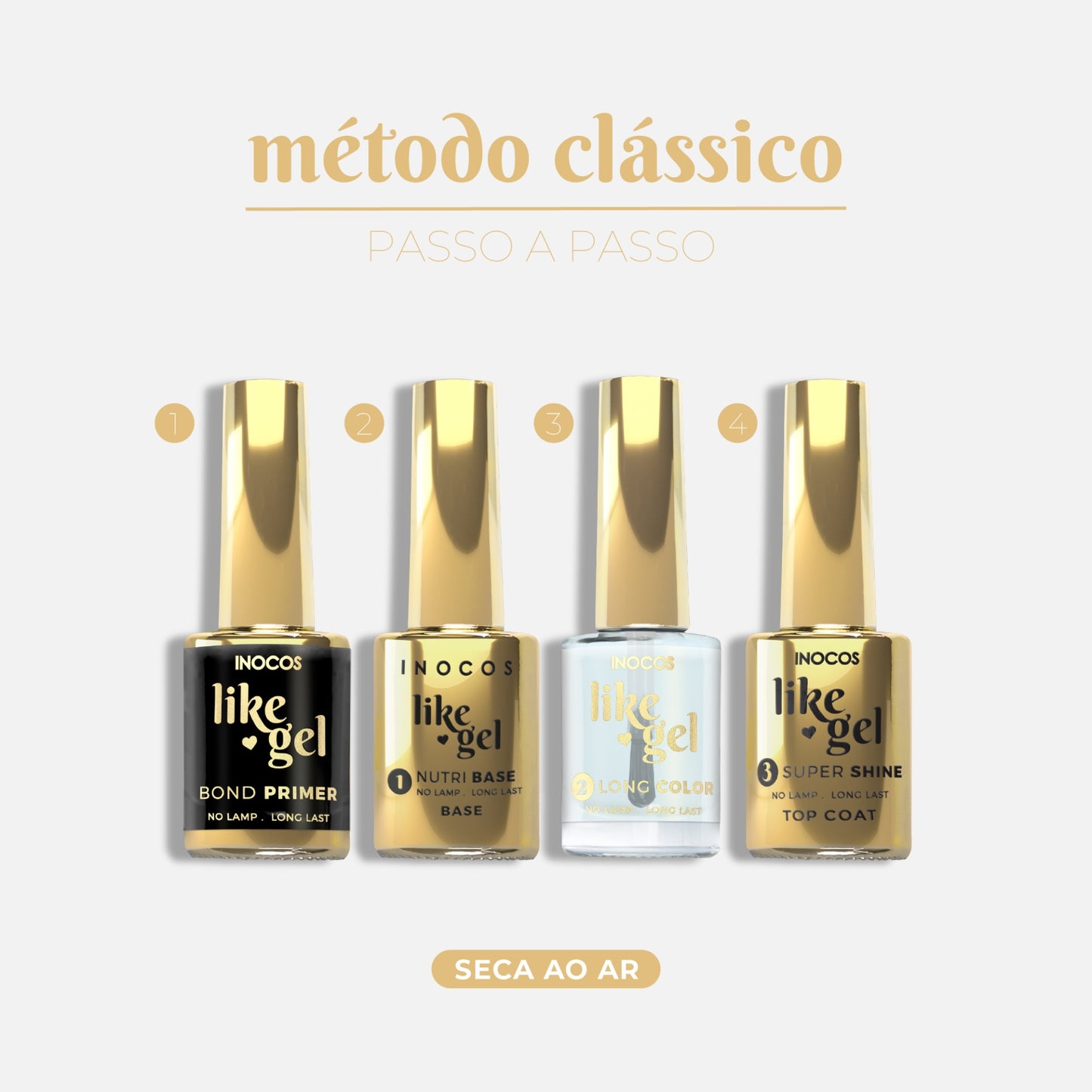 Flacon Nutri Base INOCOS 11ml – Base nourrissante professionnelle enrichie vitamines pour vernis gel