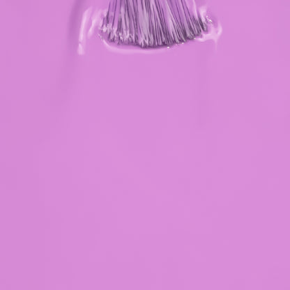 Application Vernis Gel INOCOS Maria Amora violet pastel néon sur ongles
