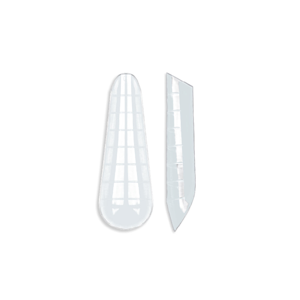 Boîte Moldes F1 INOCOS Amande Russe 120 unités – Moules professionnels forme amande russe Collection Carol Carvalho assortiment tailles