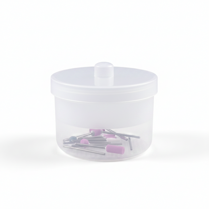 Boîte Stérilisateur Transparent pour Brocas - Désinfection Professionnelle Nail Art
