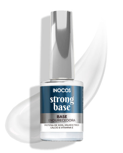 Care & Finish Strong Base Durcisseur INOCOS 11ml - Base renforçante pour ongles fragiles
