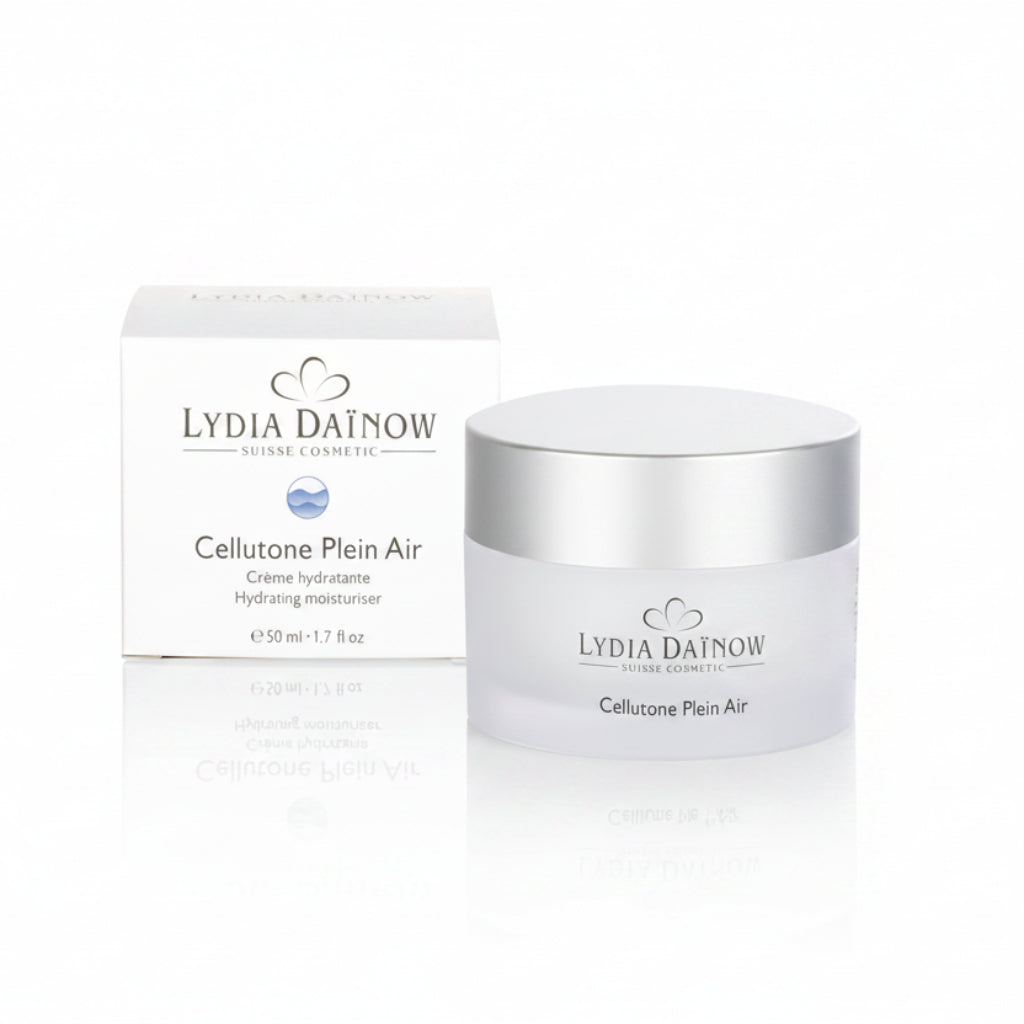 Cellutone Plein Air Lydia Dainow 50ml – Soin protecteur aux cellules souches de mousse MossCellTec et Infraguard pour tous types de peau – cosmétiques suisses Lydia Dainow