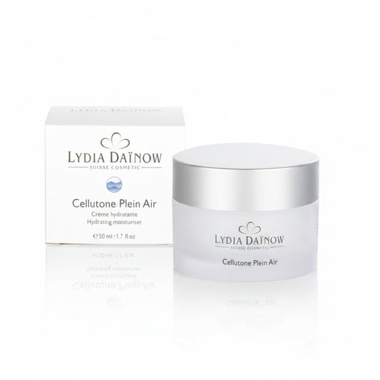Cellutone Plein Air Lydia Dainow 50ml – Soin protecteur aux cellules souches de mousse MossCellTec et Infraguard pour tous types de peau – cosmétiques suisses Lydia Dainow