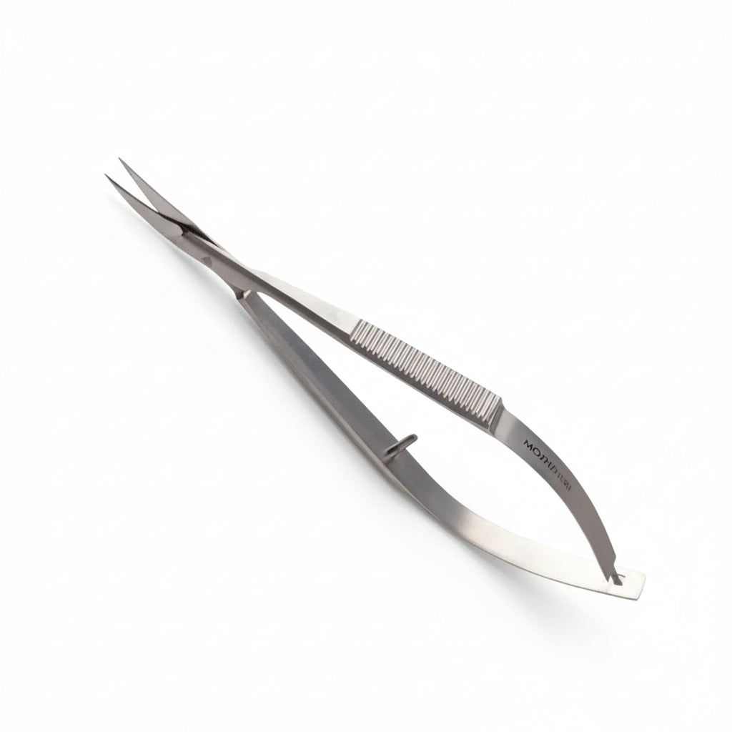 Ciseaux de precision Mozhzheri acier inoxydable lames courbees - vue produit