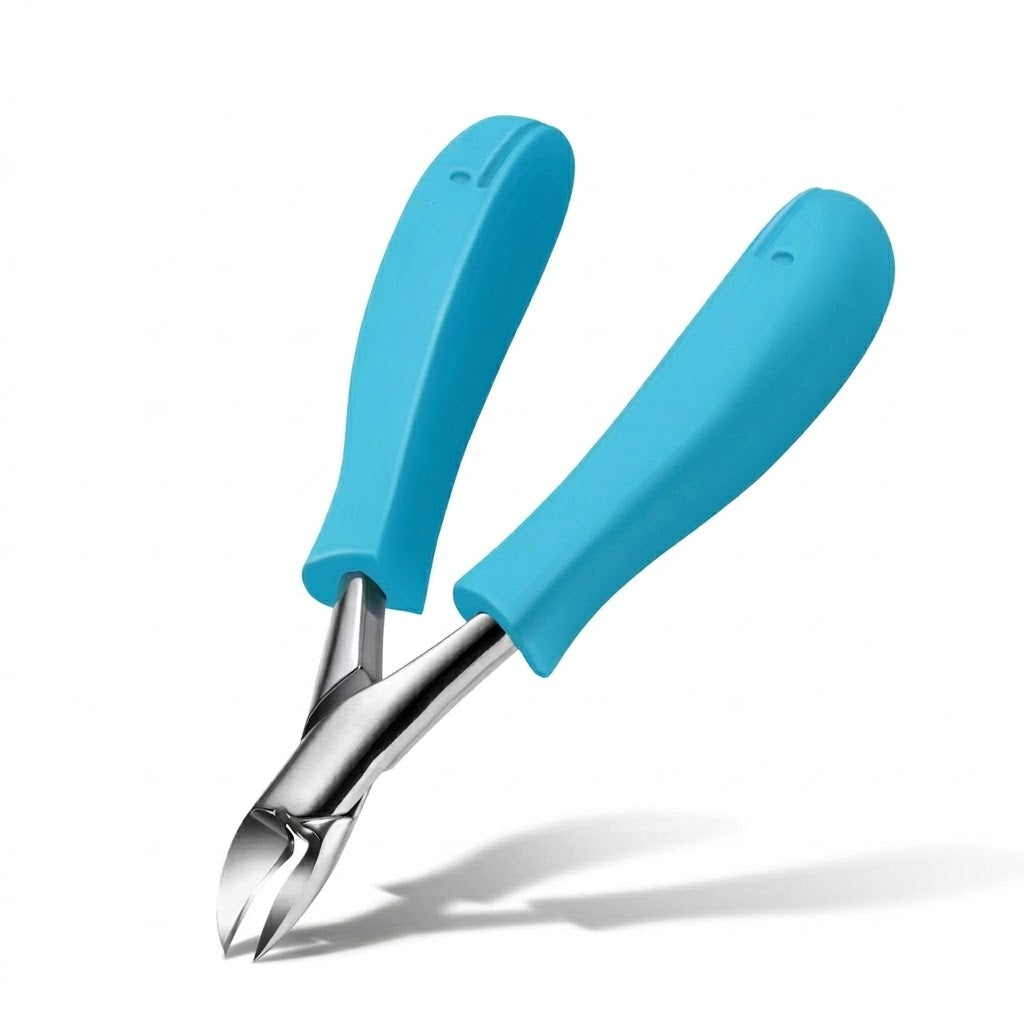 Coupe-ongles MR.GREEN turquoise acier inoxydable outil professionnel manucure