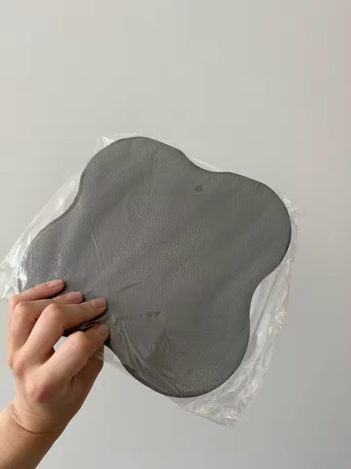 Coussin de Protection Coude en TPE gris, support souple et résistant pour travail sur ongles
