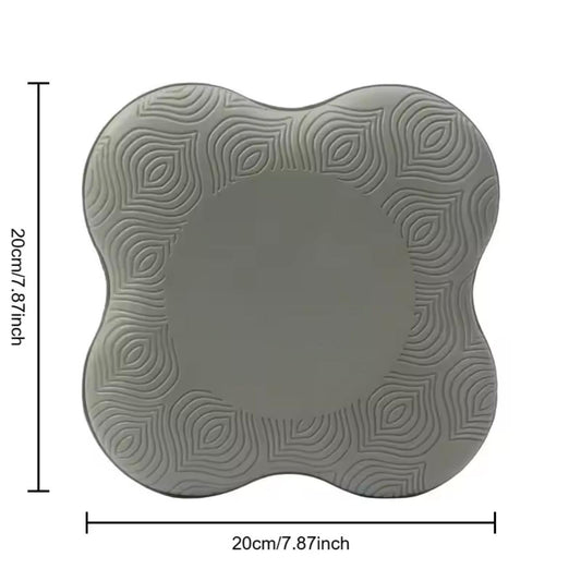 Coussin de Protection Coude en TPE gris, support souple et résistant pour travail sur ongles
