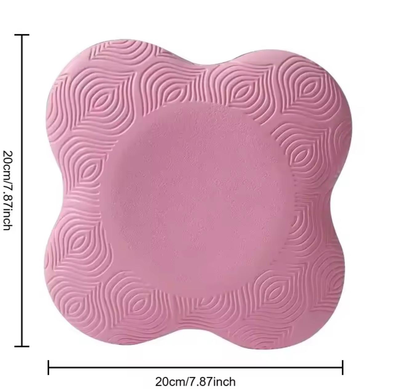 Coussin de Protection Coude en TPE rose antidérapant pour appui ergonomique du coude 
