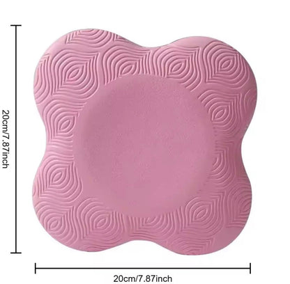 Coussin de Protection Coude en TPE rose antidérapant pour appui ergonomique du coude 
