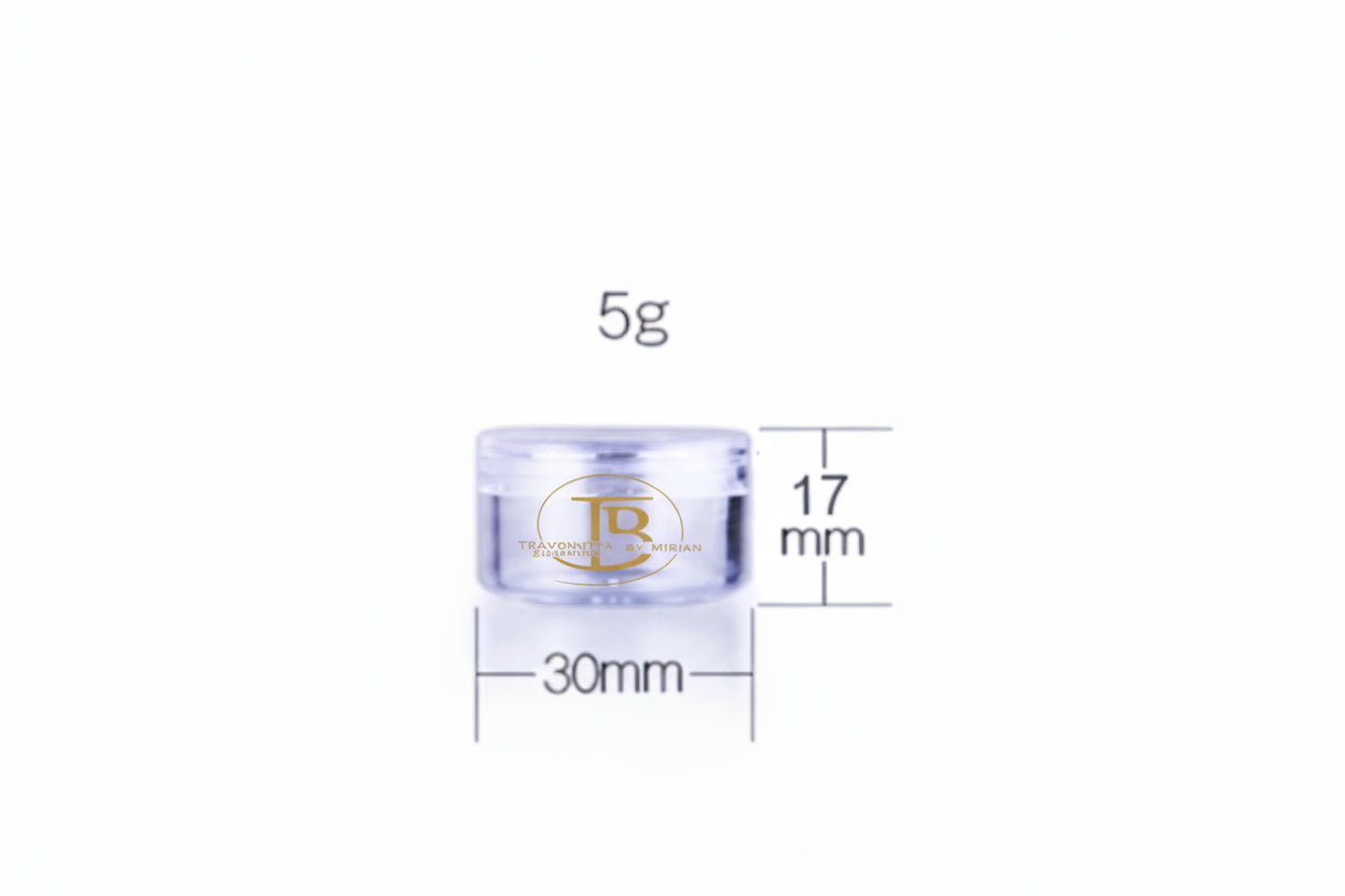  Détail boîte transparente multifonction - Organisateur accessoires nail art strass tips