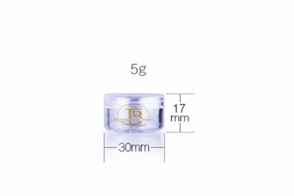  Détail boîte transparente multifonction - Organisateur accessoires nail art strass tips
