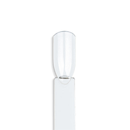 Détail présentoir nuanciers carré transparent - Vue rapprochée organisation professionnelle