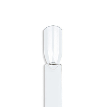 Détail présentoir nuanciers carré transparent - Vue rapprochée organisation professionnelle