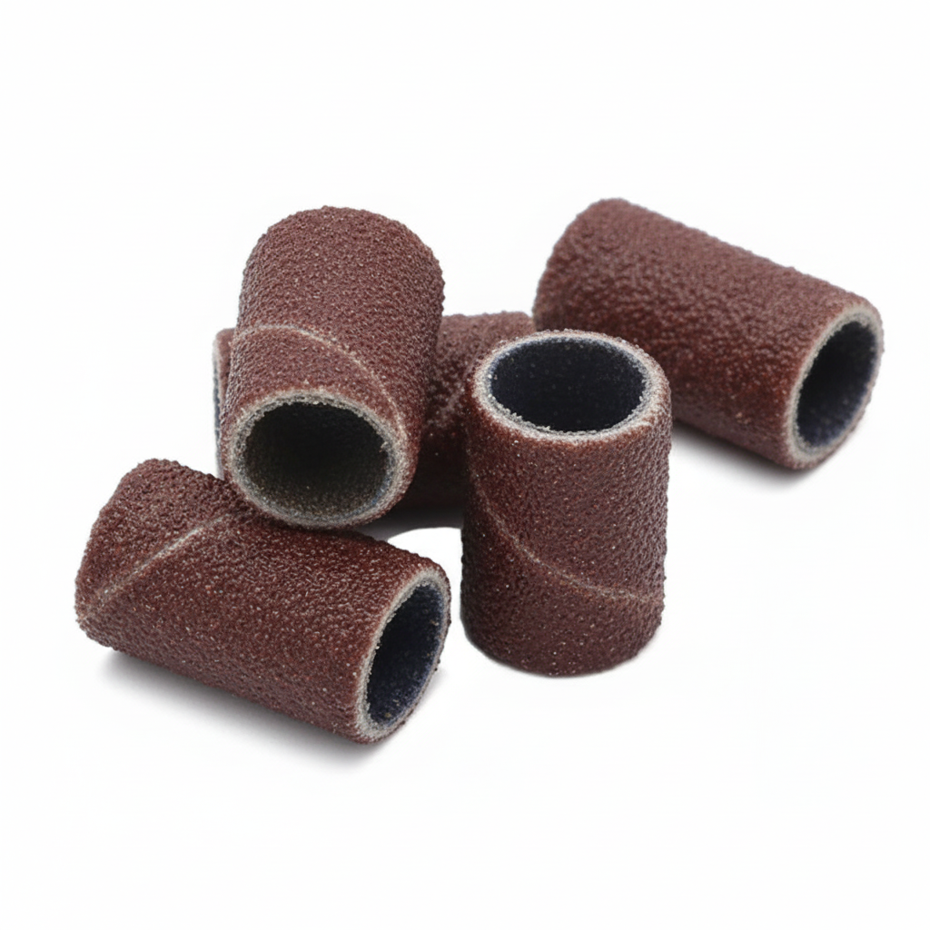 Close-up embouts émeris grain 180
