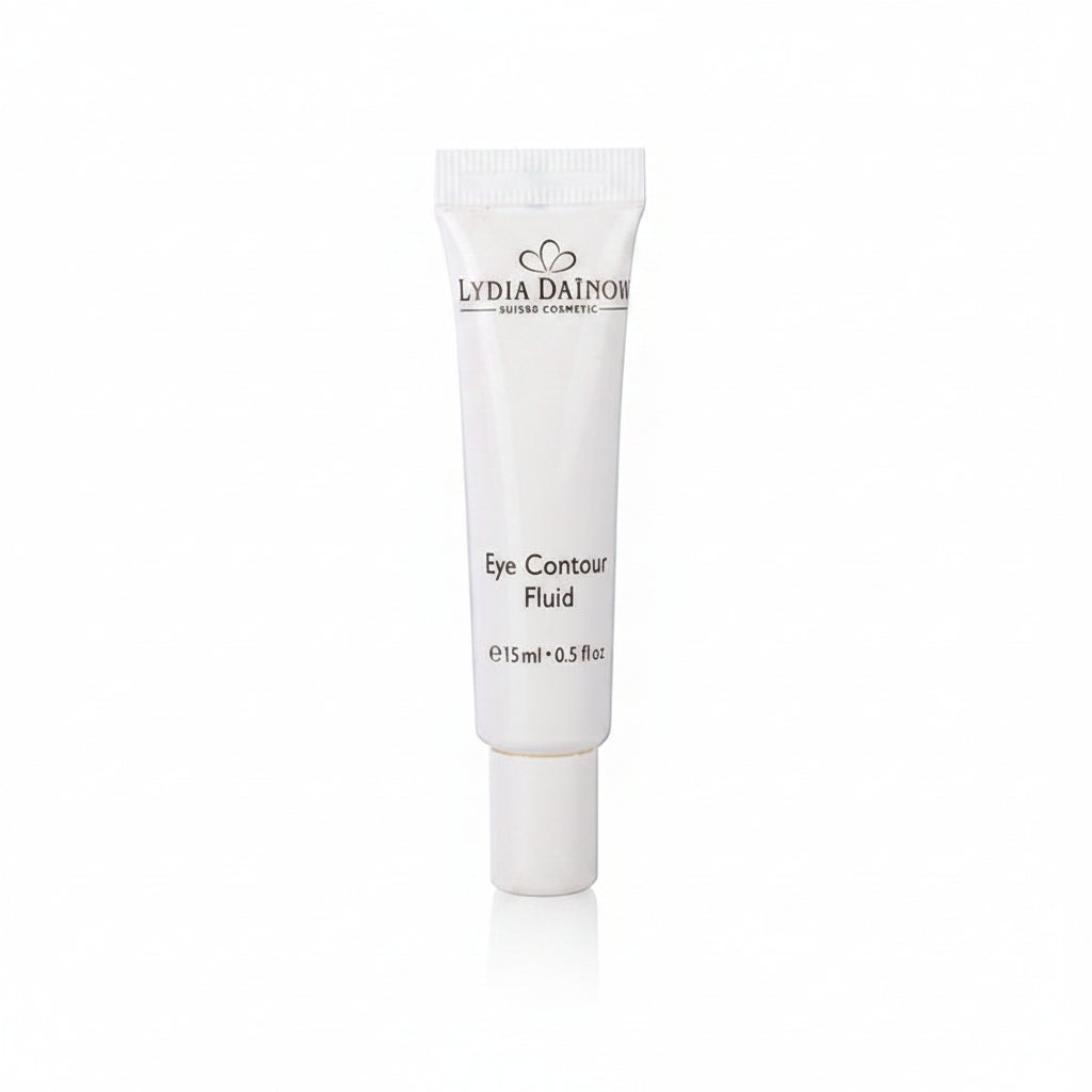 Eye Contour Fluid Lydia Dainow 15ml – Crème légère contour des yeux au jasmin d'Arabie et Eyefective pour réduire les cernes, poches et raffermir le regard – cosmétiques suisses Lydia Dainow