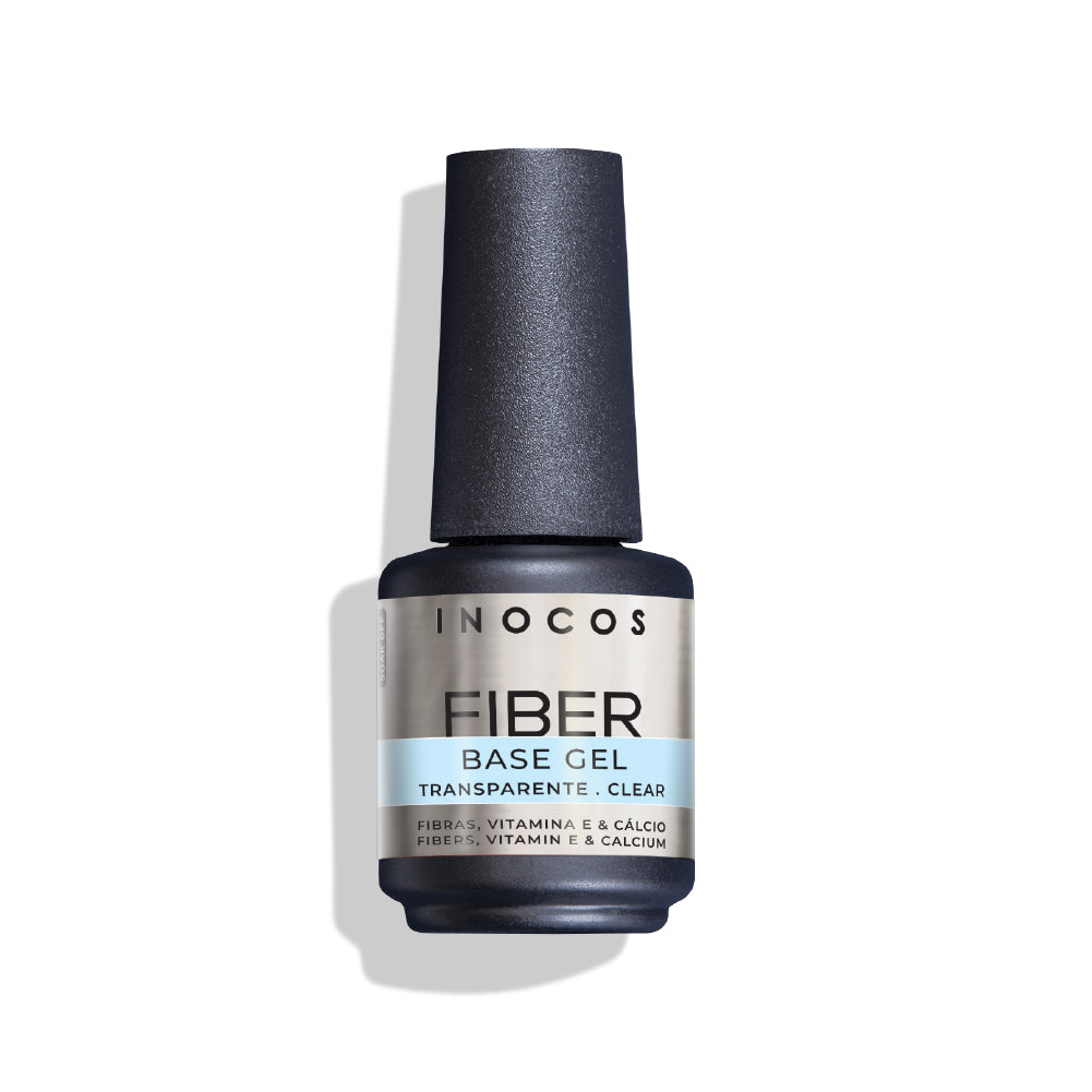 Fiber Base Gel INOCOS 15ml Transparent - Base gel fibre renforçante transparente
