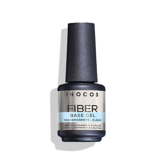 Fiber Base Gel INOCOS 15ml Transparent - Base gel fibre renforçante transparente
