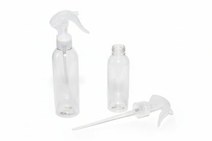 Flacon Spray Transparent 120ml avec Gachette Trigger - Vaporisateur Professionnel