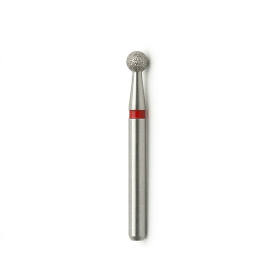 Fraise boule diamantee Mozhzheri 0.25 grain fin anneau rouge - vue produit