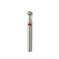 Fraise boule diamantee Mozhzheri 0.25 grain fin anneau rouge - vue produit