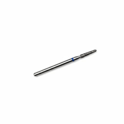 Fraise cône diamantée Mozhzheri 0.18 grain moyen – vue complète sur fond blanc