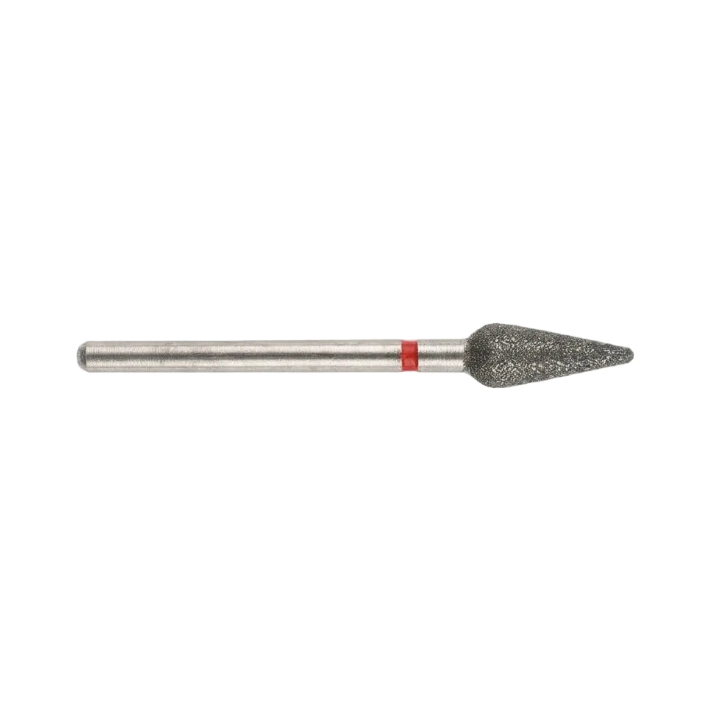 Fraise cone diamantee Mozhzheri 0.50 grain fin anneau rouge - vue produit