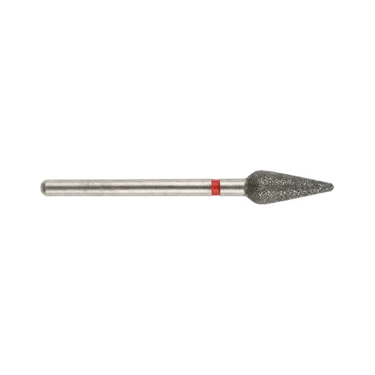 Fraise cone diamantee Mozhzheri 0.50 grain fin anneau rouge - vue produit