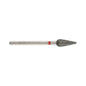 Fraise cone diamantee Mozhzheri 0.50 grain fin anneau rouge - vue produit
