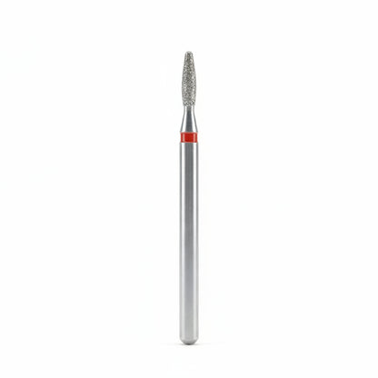 Fraise flamme diamantee Mozhzheri 0.18 grain fin anneau rouge - vue produit