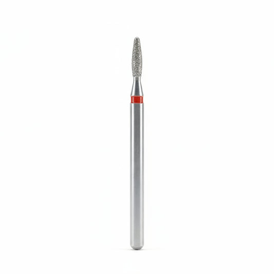 Fraise flamme diamantee Mozhzheri 0.18 grain fin anneau rouge - vue produit