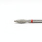 Fraise flamme diamantee Mozhzheri 021 grain fin anneau rouge - vue produit