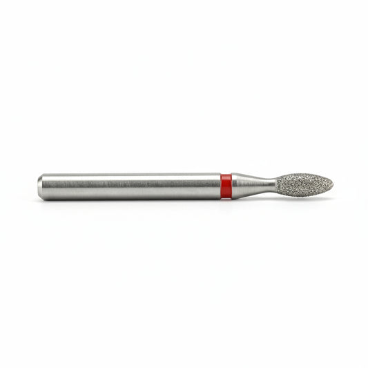 Fraise olive diamantee Mozhzheri grain fin anneau rouge - vue produit