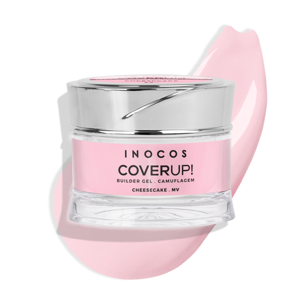 Gel Construction Cover Up INOCOS Cheesecake – Gel construction viscosité moyenne biphasique vegan couleur nude cheesecake