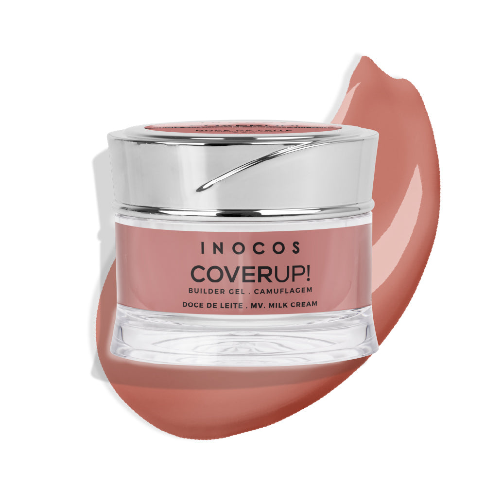 Gel Construction Cover Up INOCOS Doce de Leite – Gel construction viscosité moyenne biphasique vegan couleur nude doce de leite
