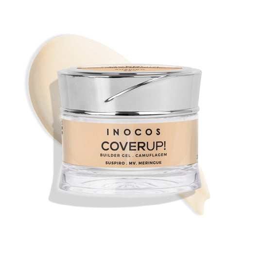 Gel Construction Cover Up INOCOS Meringue Suspiro – Gel construction viscosité moyenne biphasique vegan couleur nude meringue