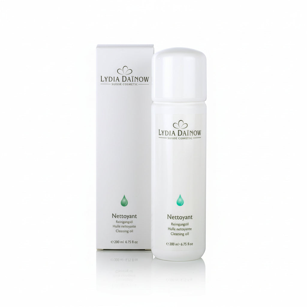 Huile Nettoyante Lydia Dainow 200ml – Flacon huile nettoyante hydrosoluble pour tous types de peau