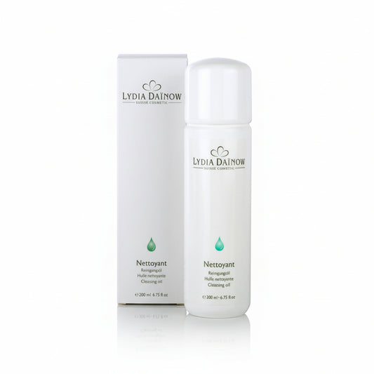 Huile Nettoyante Lydia Dainow 200ml – Flacon huile nettoyante hydrosoluble pour tous types de peau