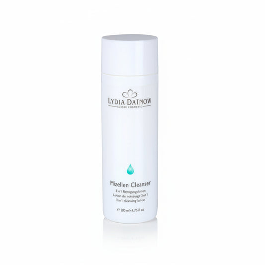 Micellar Cleanser Lydia Dainow 200ml – Nettoyant 3-en-1 micellaire au concombre et saponaire pour tous types de peau