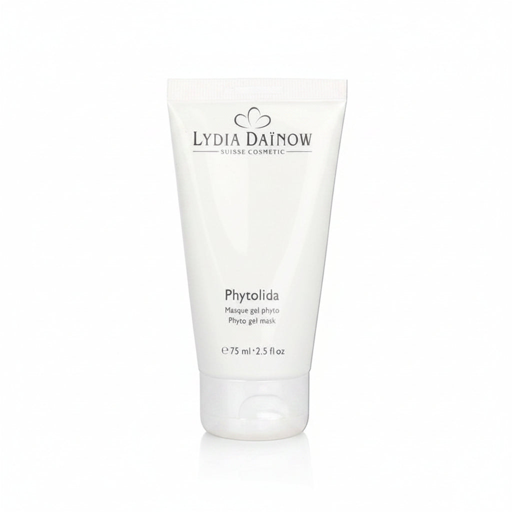 Phytolida Lydia Dainow 75ml – Masque gel raffermissant au phytocomplex LD exclusif et complexe d'herbes chinoises pour affiner, lisser et éclaircir tous les types de peau – cosmétiques suisses Lydia Dainow