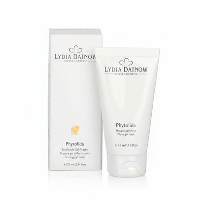 Phytolida Lydia Dainow 75ml – Texture masque gel raffermissant à la chlorophylle et jus de citron pour un teint unifié et lumineux – cosmétiques suisses Lydia Dainow