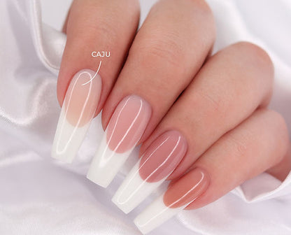Pot Gel Construction Cover Up INOCOS Caju – Gel construction professionnel viscosité moyenne vegan