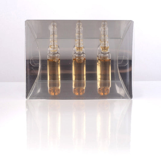 Pur Phytolida Lydia Dainow 3x3ml – Ampoules régénératrices au phytocomplex LD exclusif et extrait de mauve pour activer la régénération cellulaire et raffermir tous les types de peau – cosmétiques suisses Lydia Dainow