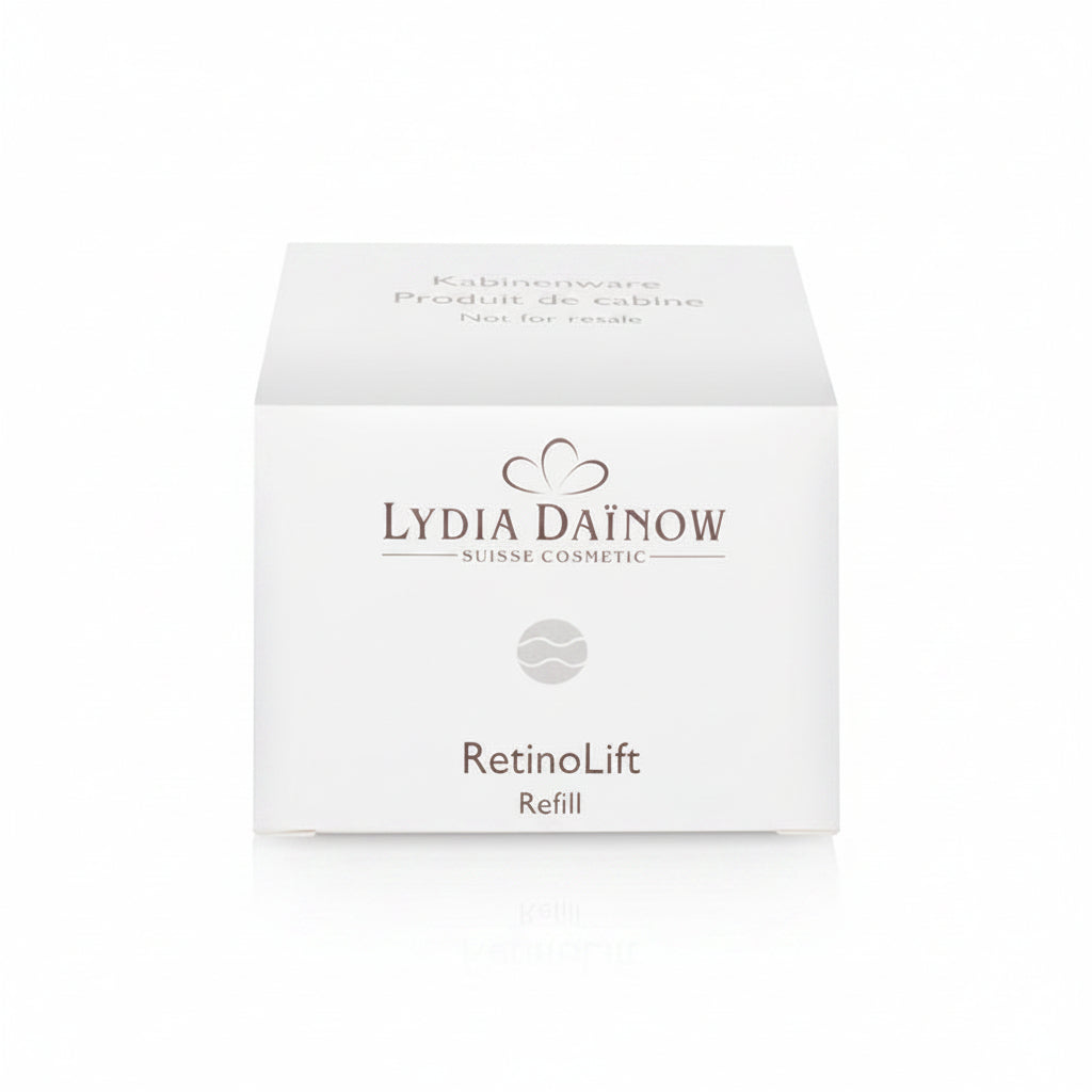RetinoLift Refill Lydia Dainow 50ml – Crème anti-âge au NovoRetin résine de pistachier et bakuchiol rétinol végétal pour peaux matures et sensibles – cosmétiques suisses Lydia Dainow
