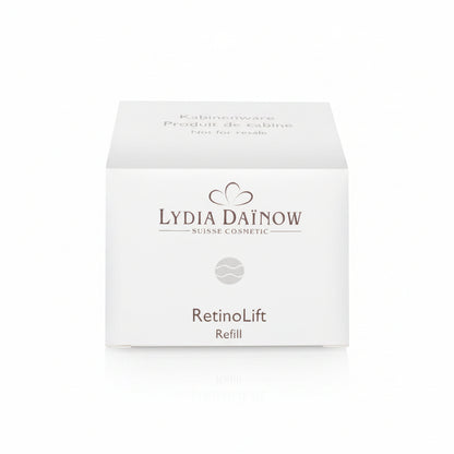 RetinoLift Refill Lydia Dainow 50ml – Crème anti-âge au NovoRetin résine de pistachier et bakuchiol rétinol végétal pour peaux matures et sensibles – cosmétiques suisses Lydia Dainow
