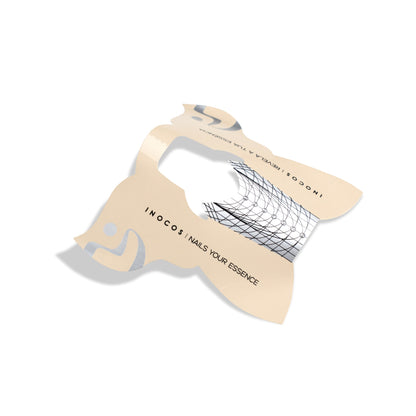 Rouleau Moldes INOCOS Papillon Régulier – Moules papier professionnels forme papillon pour prothésiste ongulaire