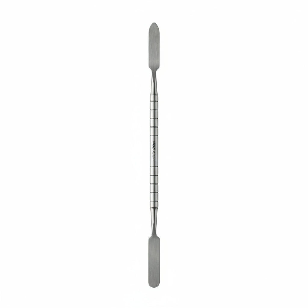 Spatule spade droite Mozhzheri en acier inoxydable médical pour manucure russe professionnelle