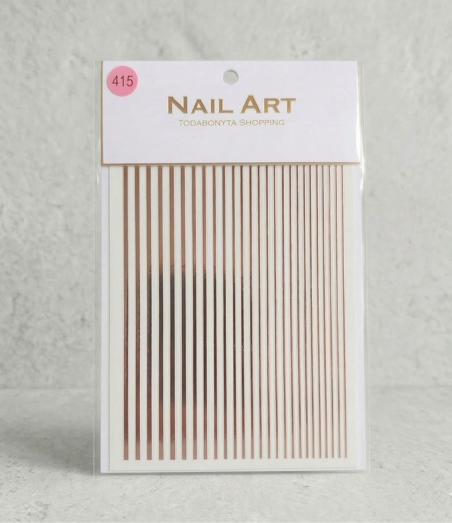 Stickers nail art 3D relief motif 415 autocollants decorations ongles professionnelles