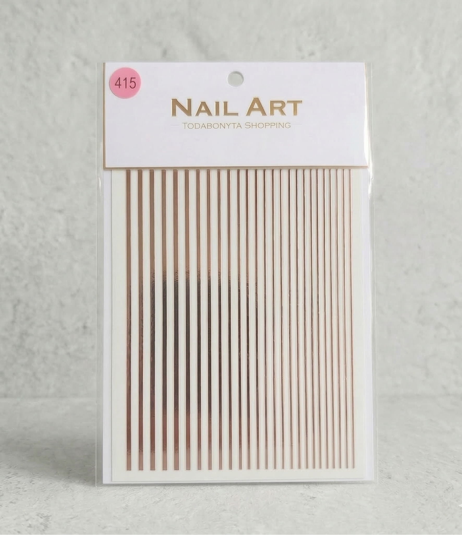 Stickers nail art 3D relief motif 415 autocollants decorations ongles professionnelles