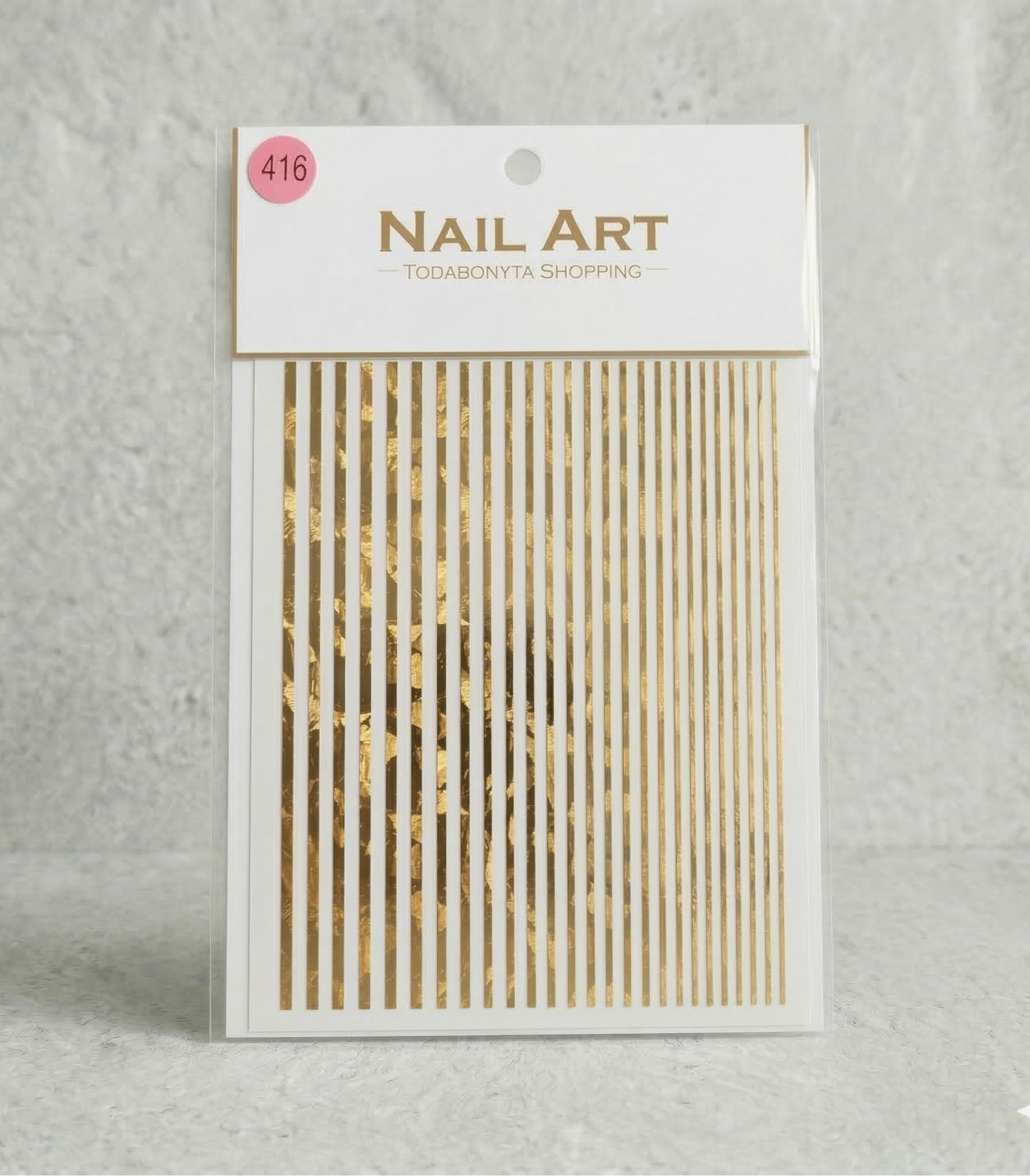 Stickers nail art 3D relief motif 416 autocollants decorations ongles professionnelles
